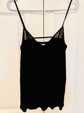 AIKO Strappy Black Tank Size S